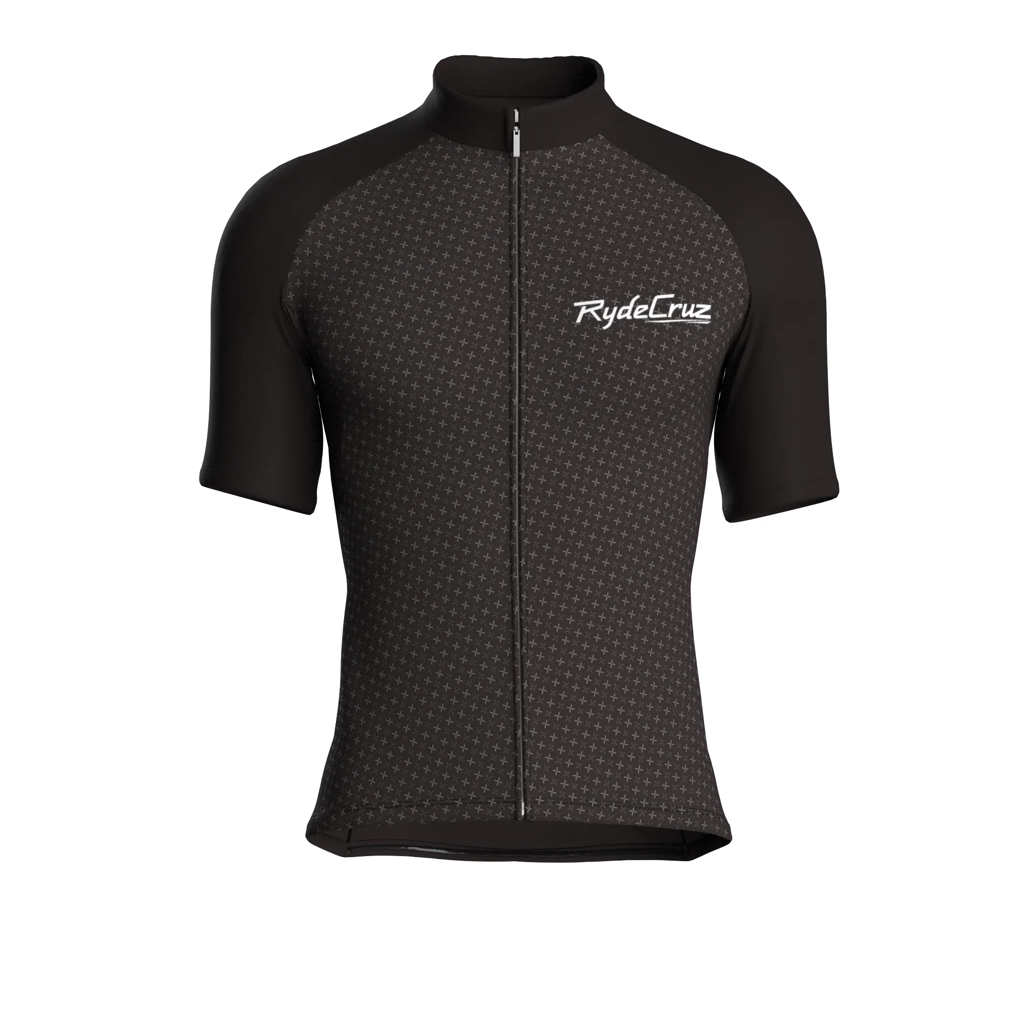 Swift Grid | Dark Brown Male Short Sleeves Jersey