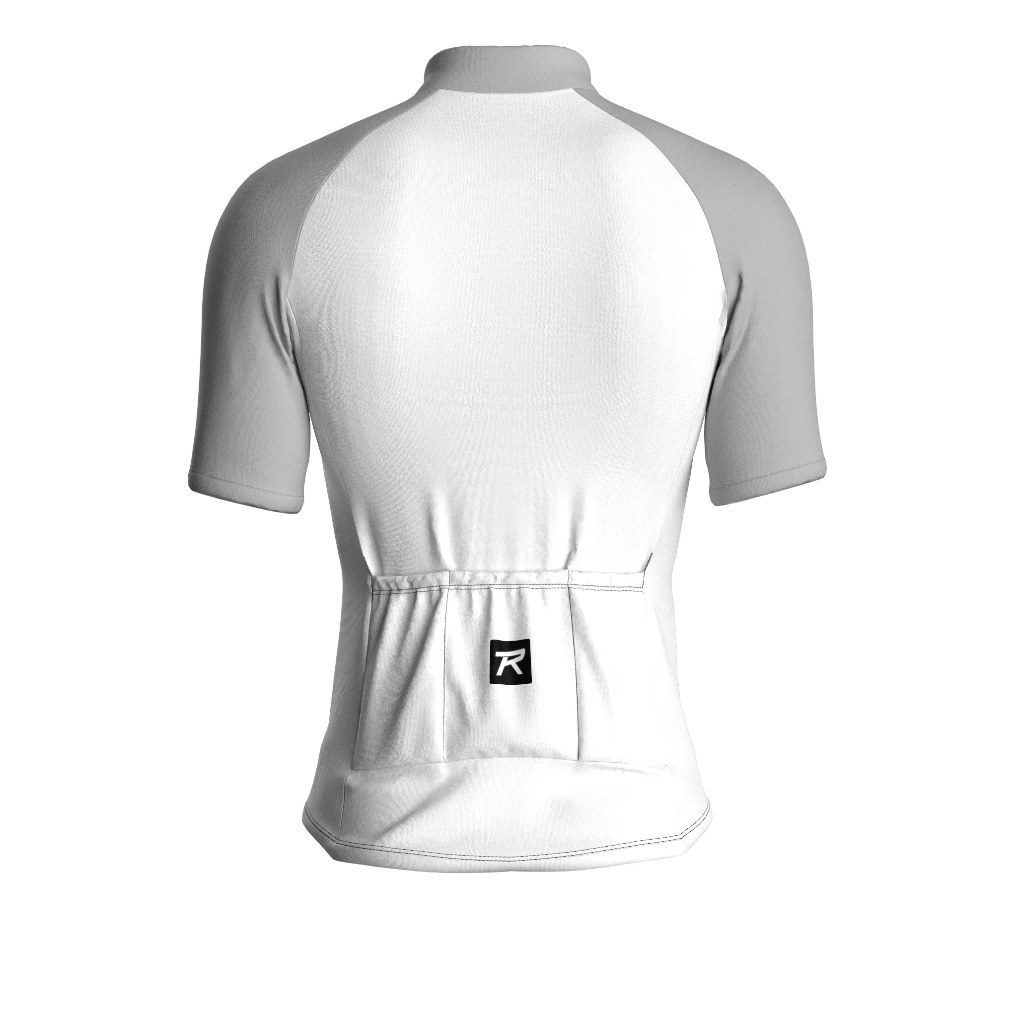 Swift Grid | White Male Short Sleeves Jersey