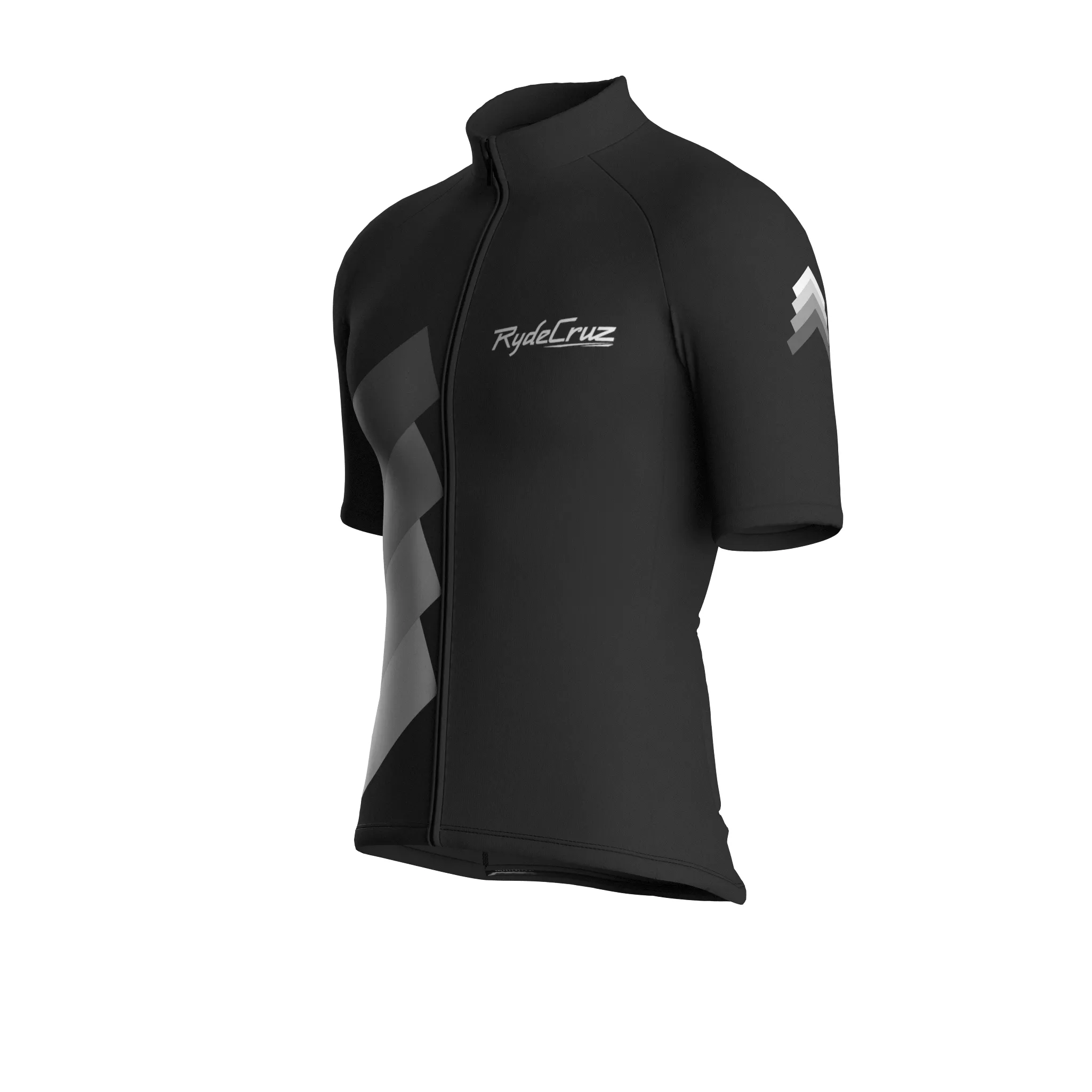Synth Wave | Charcoal Gray Male Short Sleeves Jersey