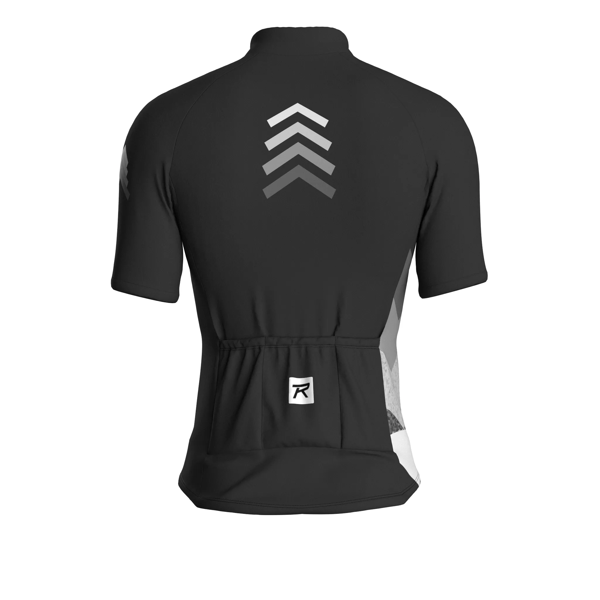 Synth Wave | Charcoal Gray Male Short Sleeves Jersey