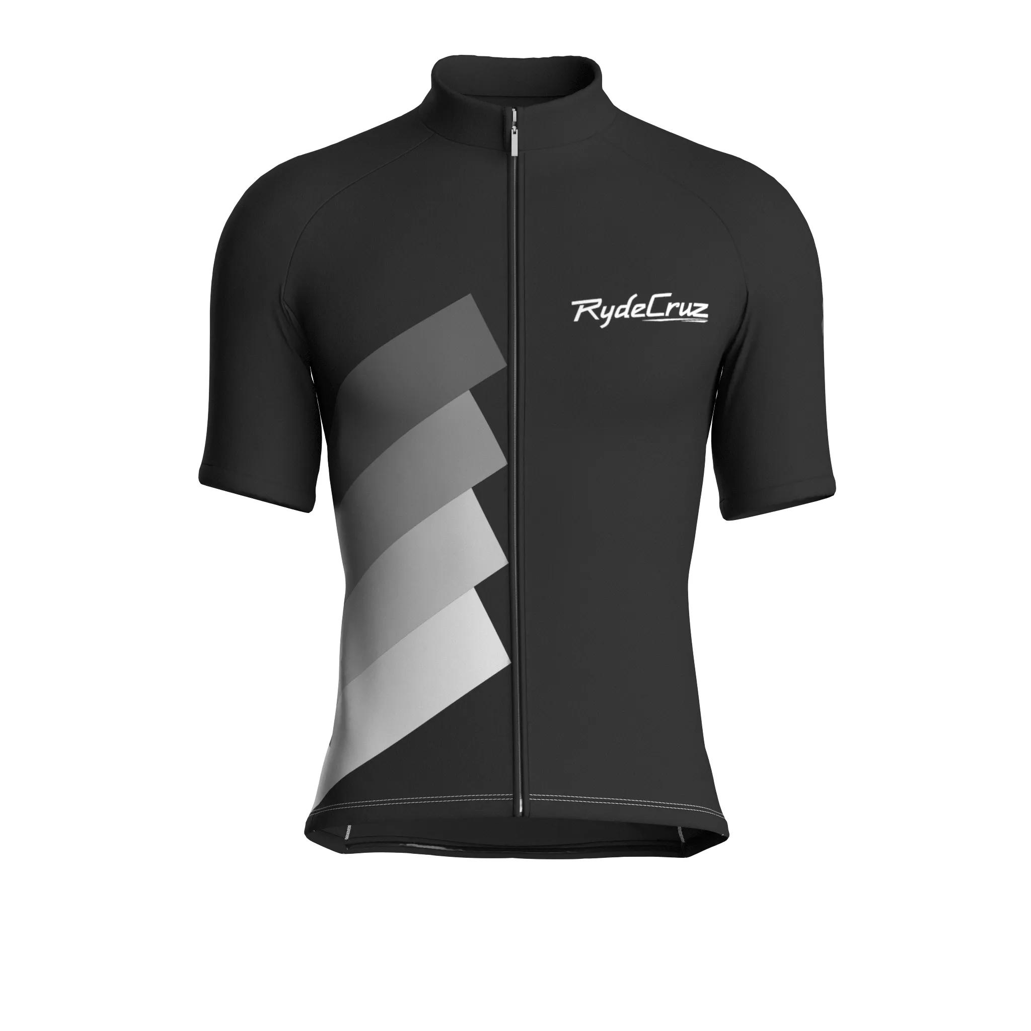 Synth Wave | Charcoal Gray Male Short Sleeves Jersey