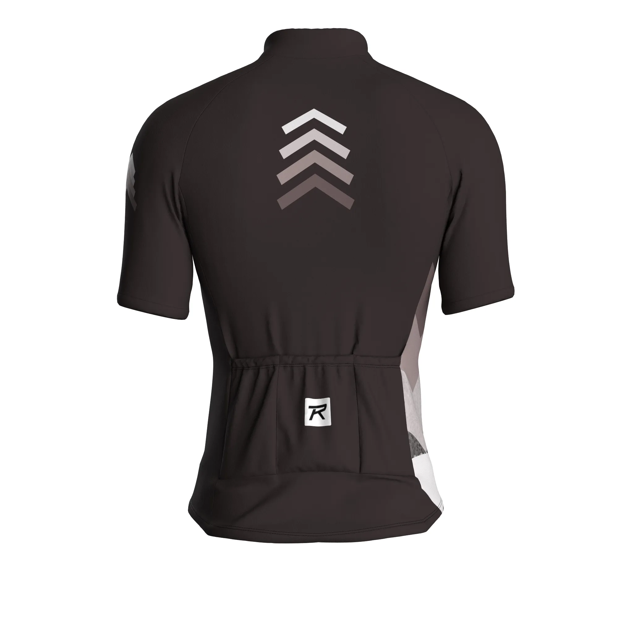 Synth Wave | Dark Brown Male Short Sleeves Jersey