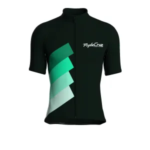Synth Wave | Dark Green Male Short Sleeves Jersey