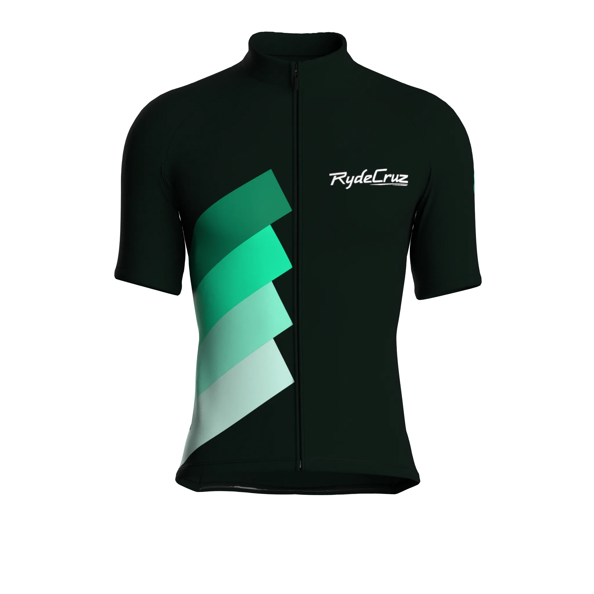 Synth Wave | Dark Green Male Short Sleeves Jersey
