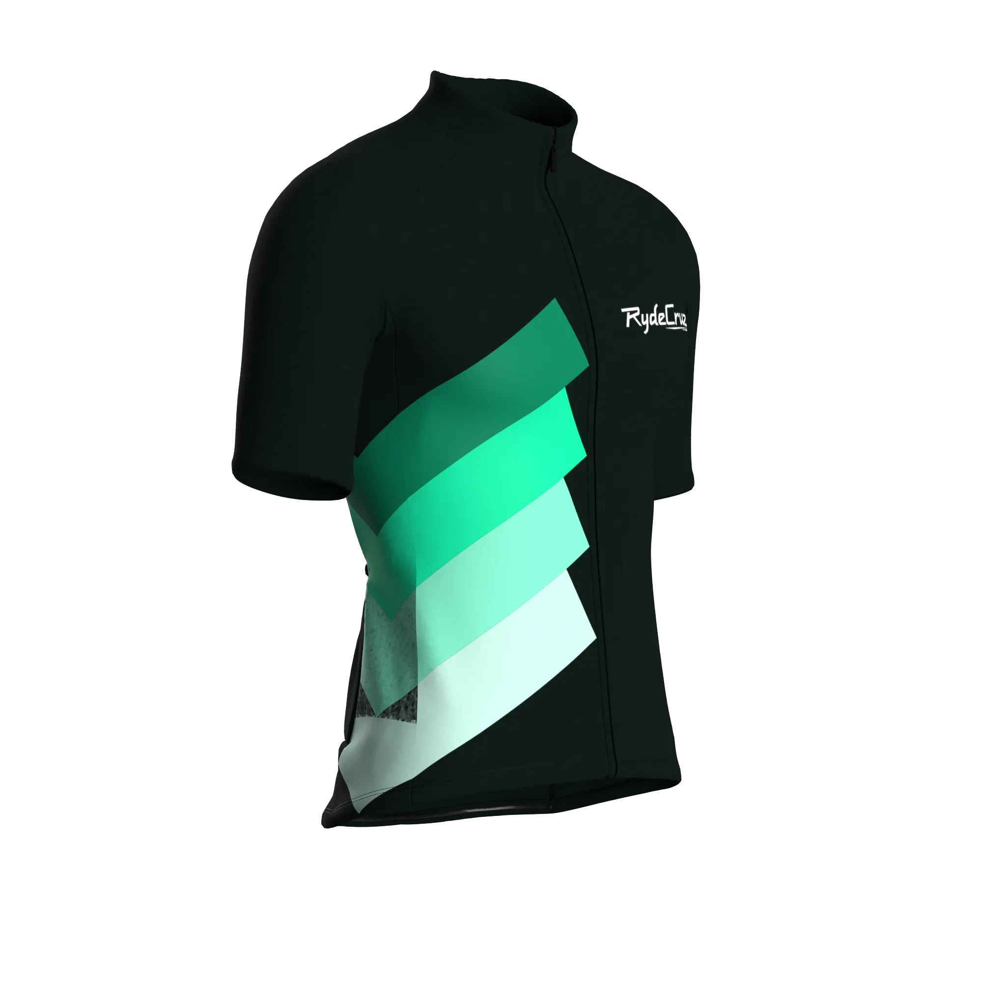 Synth Wave | Dark Green Male Short Sleeves Jersey