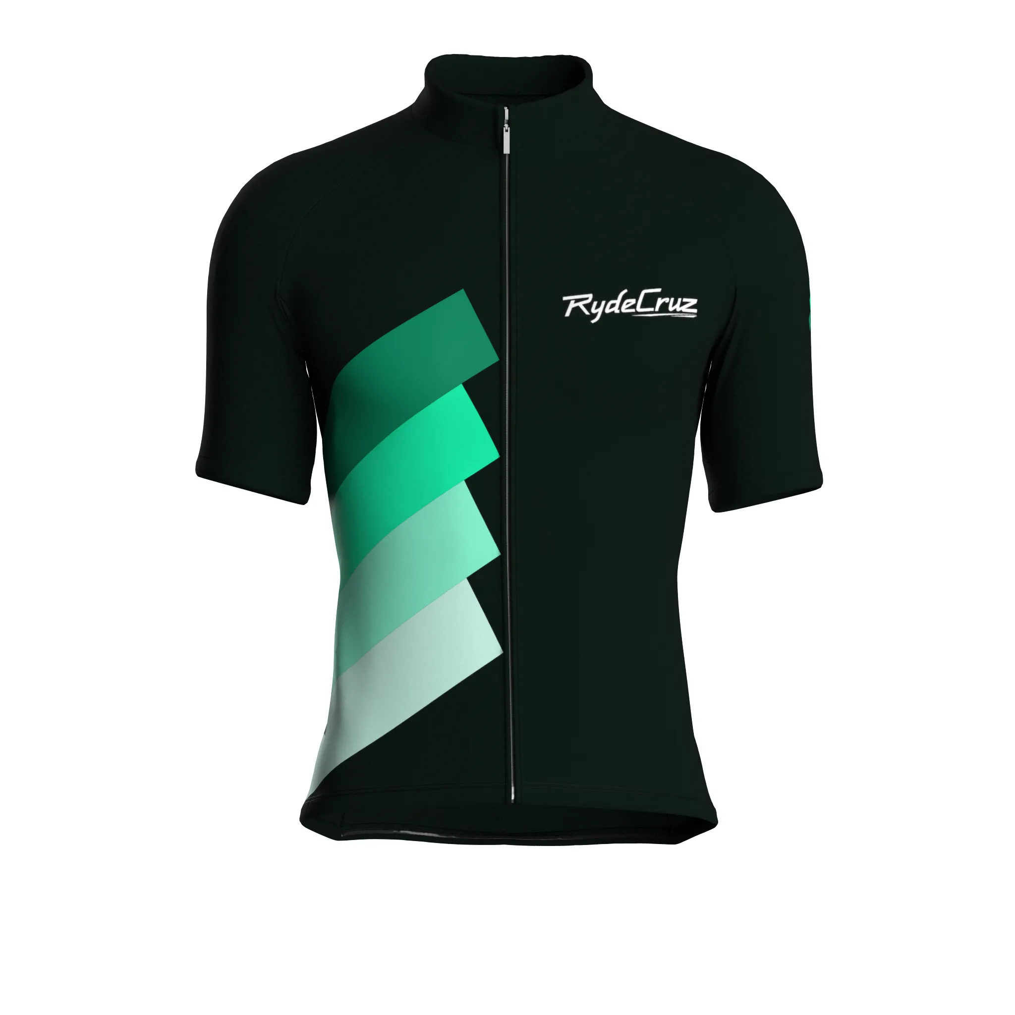 Synth Wave | Dark Green Male Short Sleeves Jersey