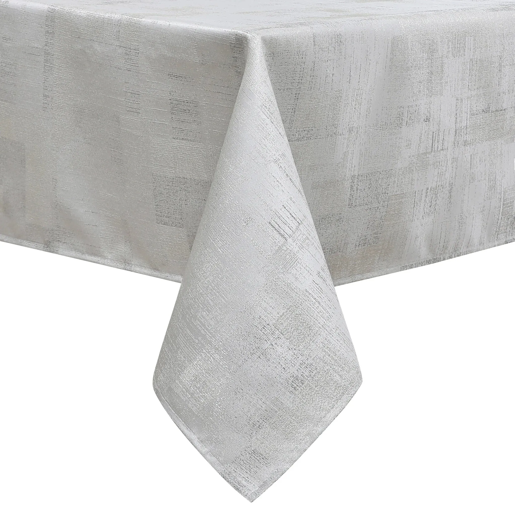 Tablecloth Jacquard Mirage Silver