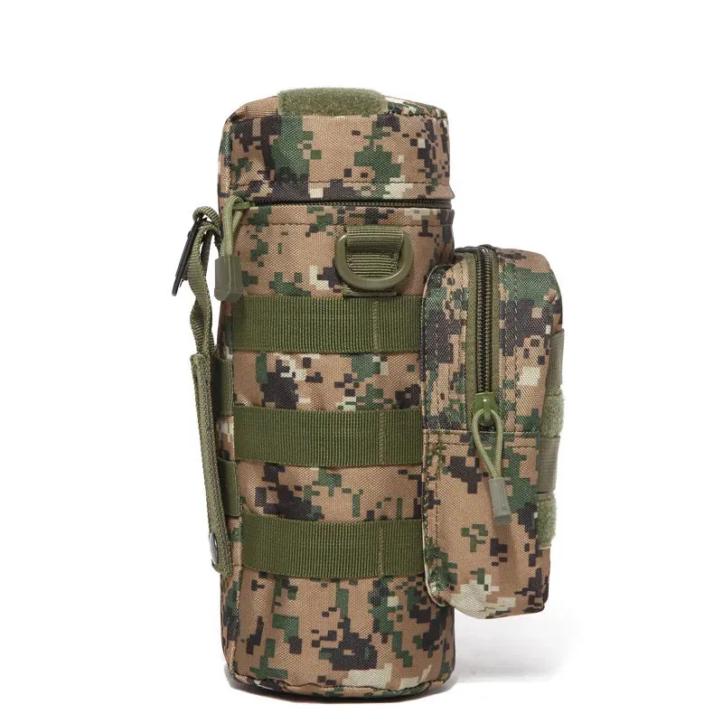 Tactical Molle Water Bottle Bag Pouch Holder Outdoor Travel Camping Hiking Cycling Fishing Hunting Water Bottle Kettle Carrier