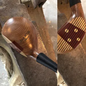 Tad Moore - Jack White Supreme Deep Face Persimmon Hickory shafted Driver 10º