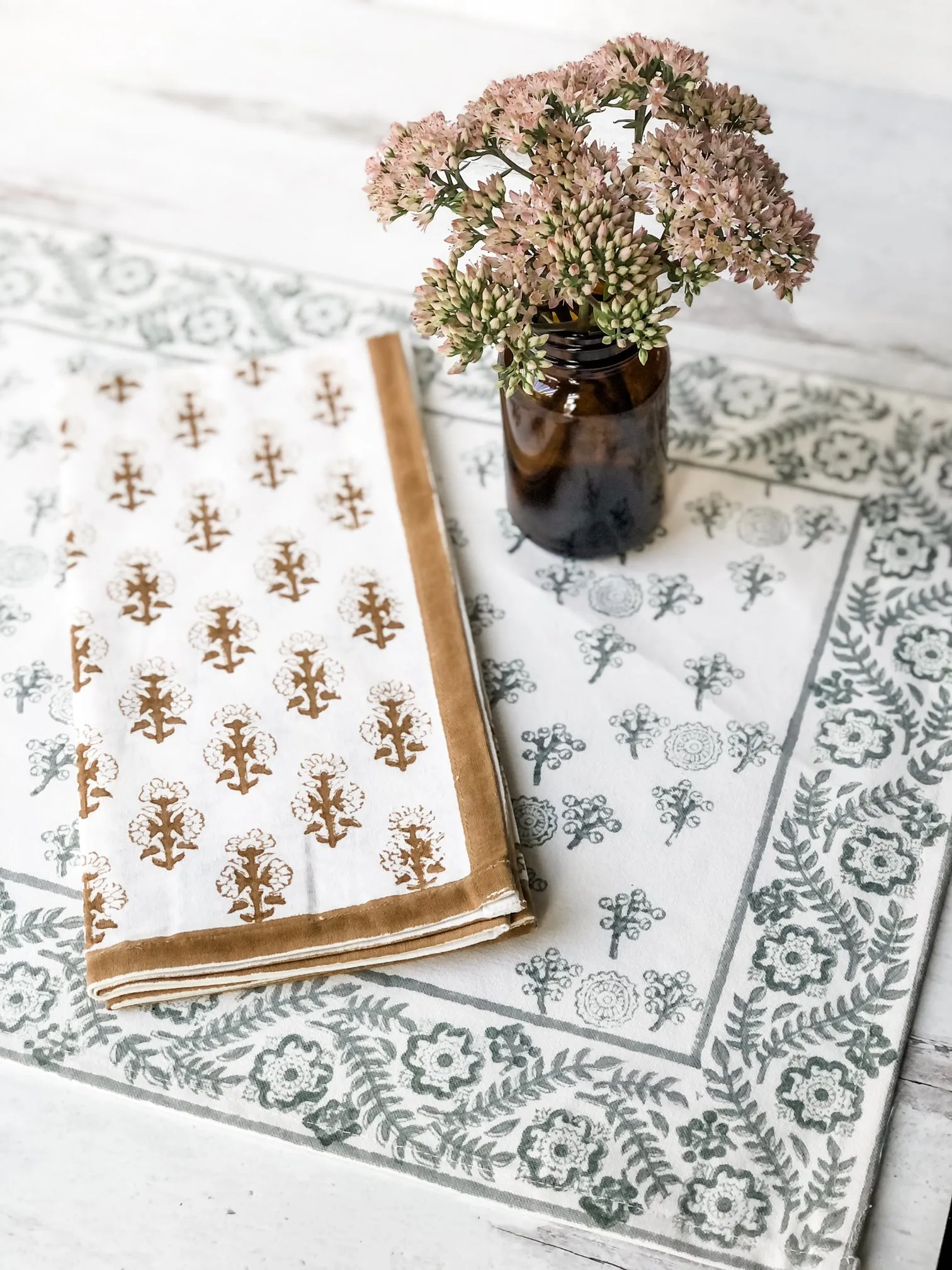 Talelayo Napkins - set of 4 in Kolkata Brown
