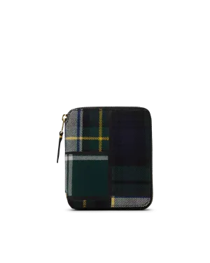 Tartan Patchwork Small Zip Wallet