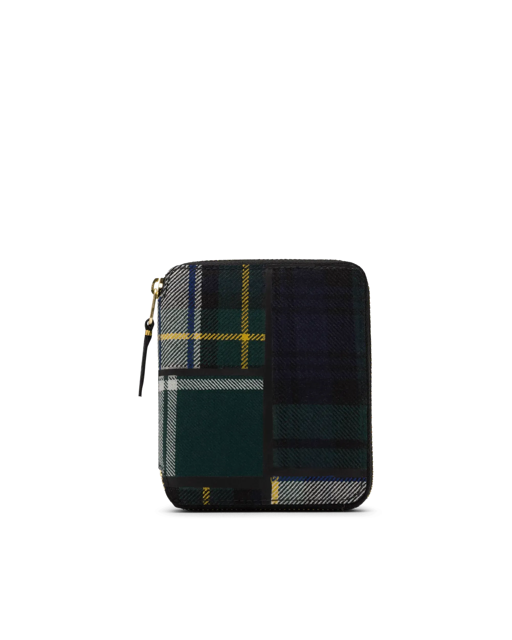 Tartan Patchwork Small Zip Wallet