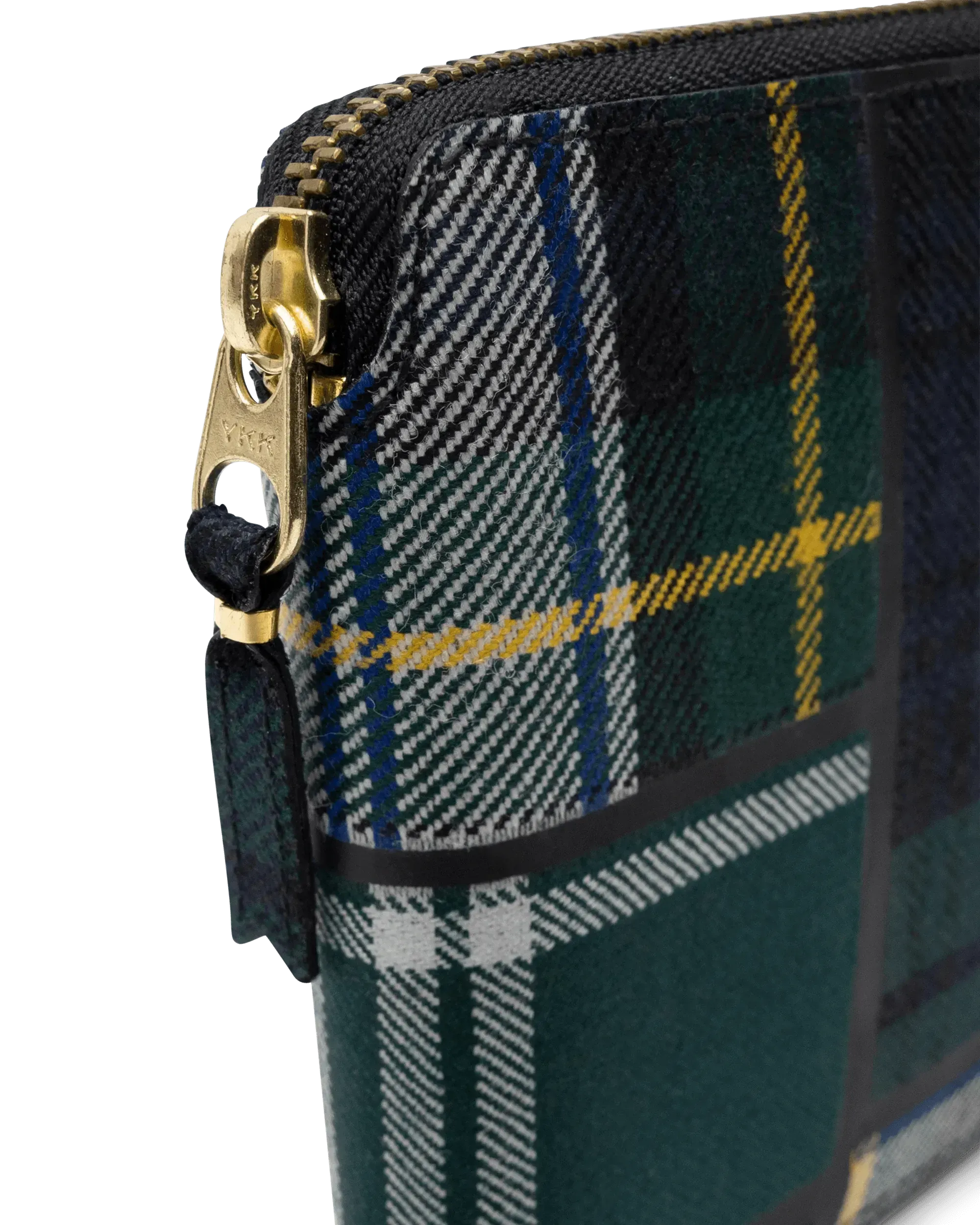 Tartan Patchwork Small Zip Wallet