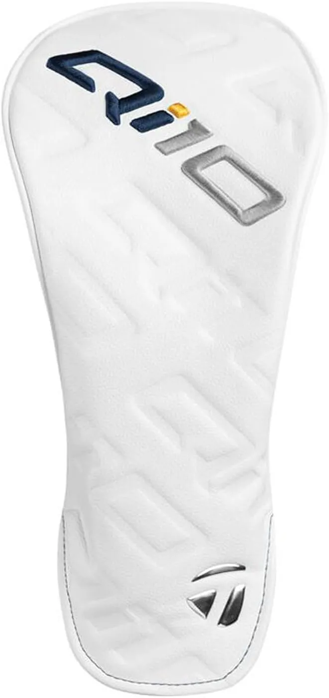 TaylorMade Qi10 designer Head Covers - Driver Fairway Hybrids - White