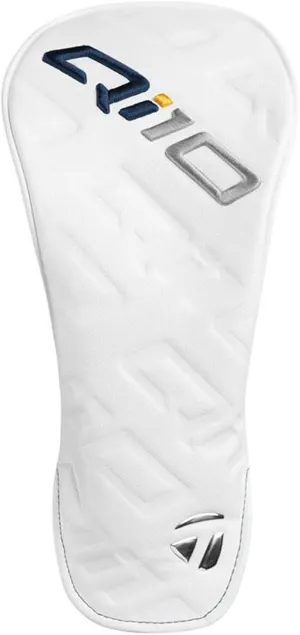 TaylorMade Qi10 designer Head Covers - Driver Fairway Hybrids - White