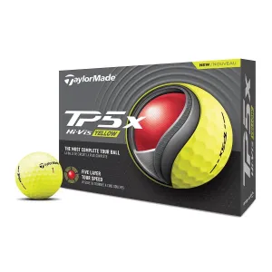 TaylorMade TP5x Yellow Personalized Golf Balls