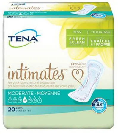 Tena Serenity Bladder Control Pads Moderate Absorbency/Regular/Qty 20