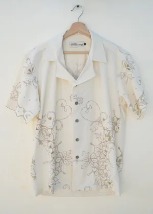 The Ecru Linen Shirt - M