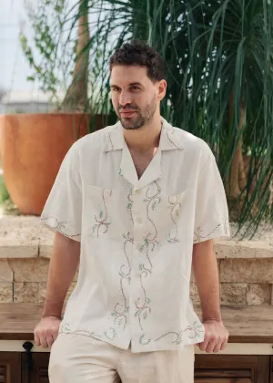 The Embroidered Shirt - L