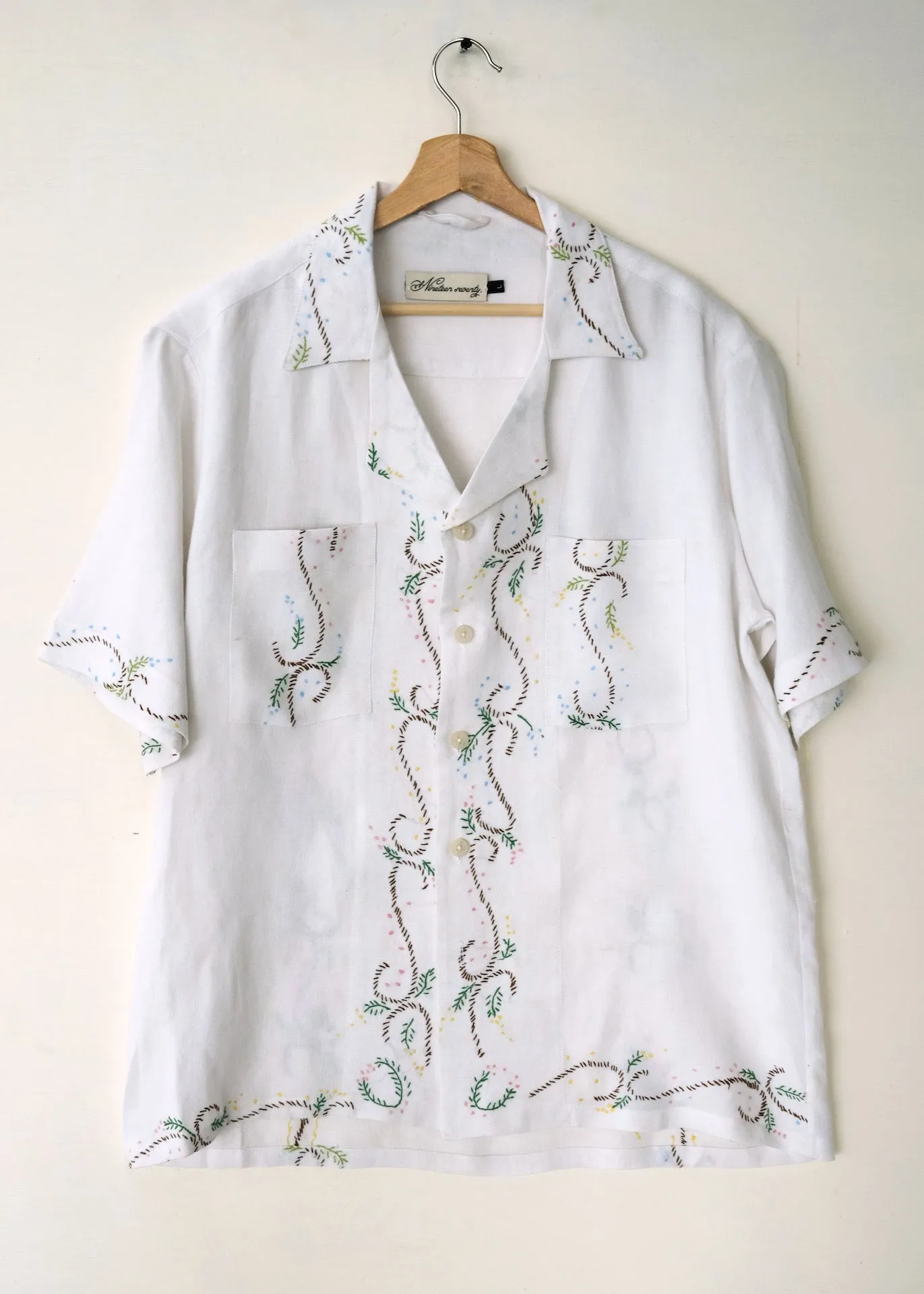 The Embroidered Shirt - L