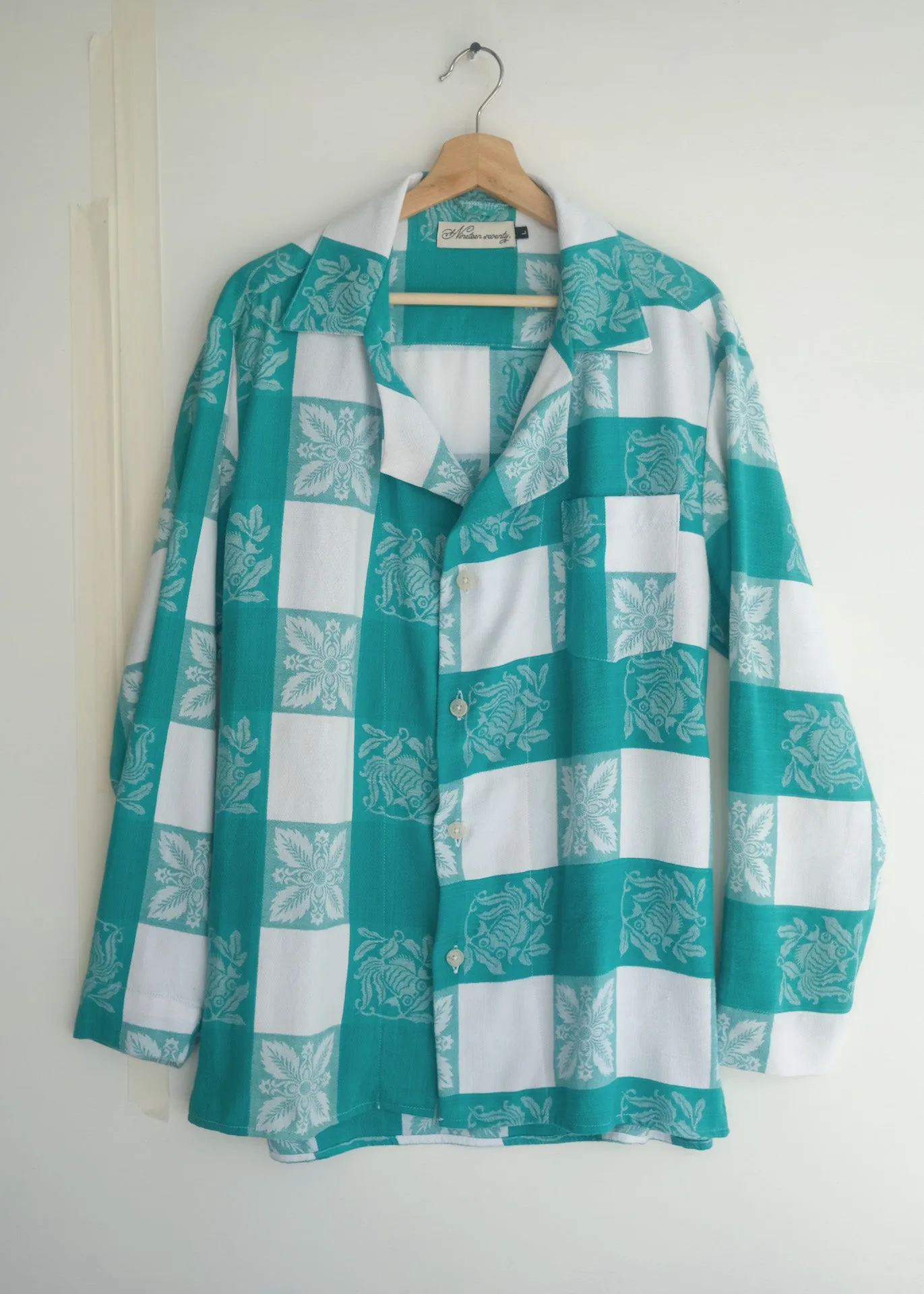 The Koi fish Cotton Shirt - M/XL