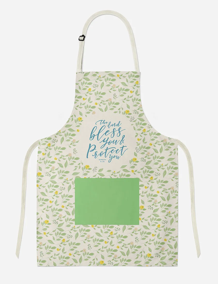 The Lord Bless You and Protect You {Apron}