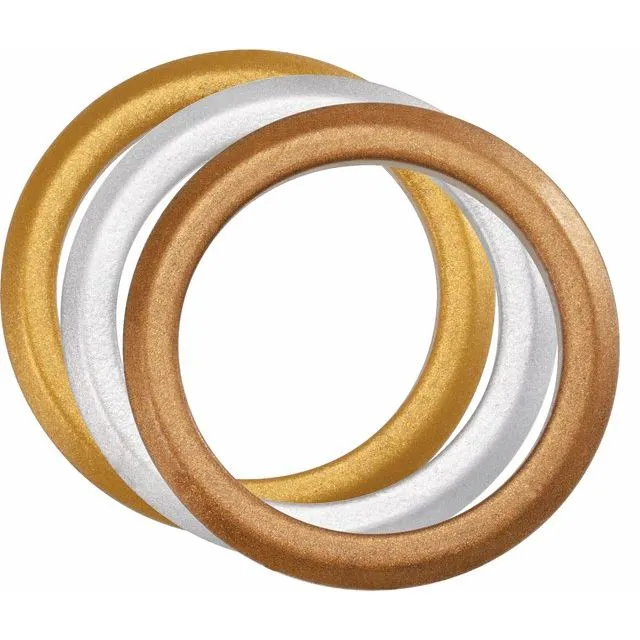 The Metallic Silicone - 3 Pack