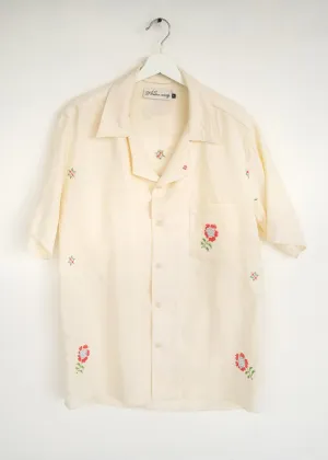 The Rose Embroidered Shirt - M