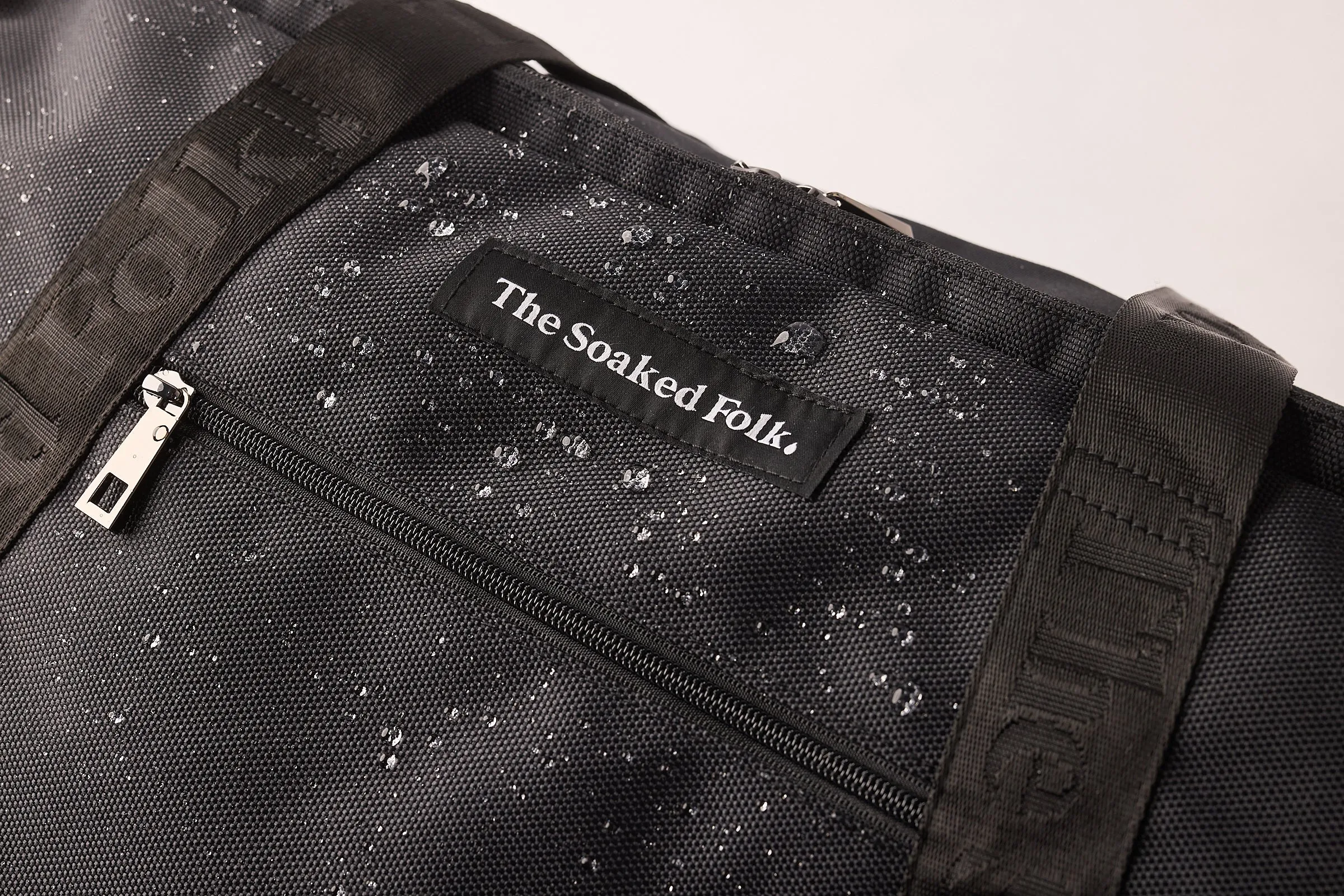 The Soaked Tote - Blue Graphite