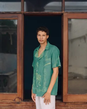 The Vintage Emerald Shirt - L