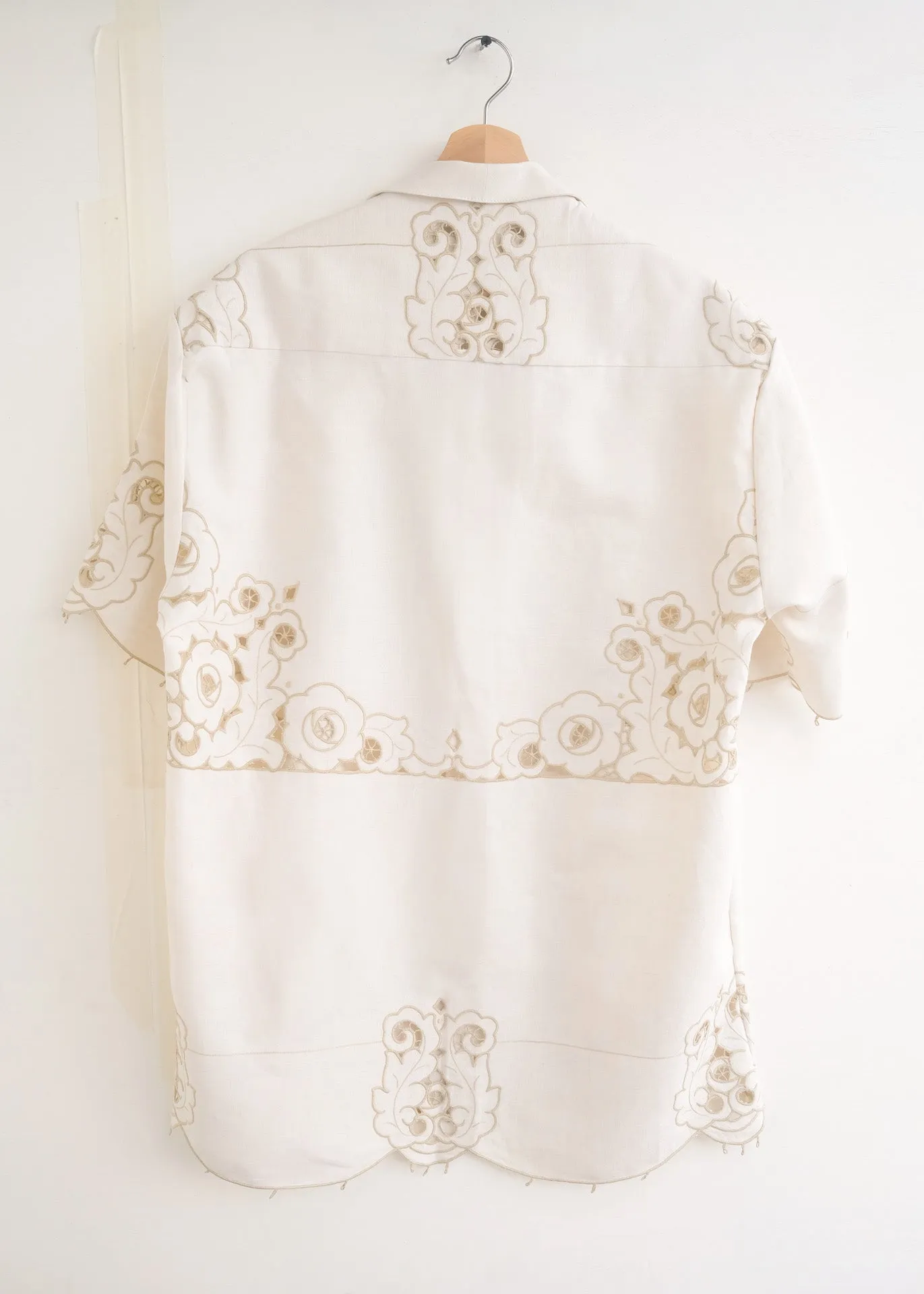 The Vintage Eyelet Shirt - XL