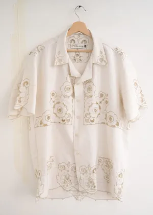 The Vintage Eyelet Shirt - XL
