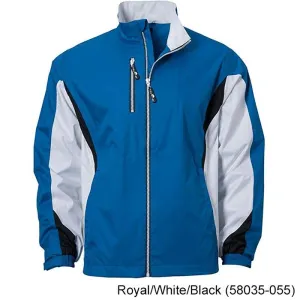 The Weather Apparel Company HiTech Performance Jacket L Royal/White/Black (58035-055)