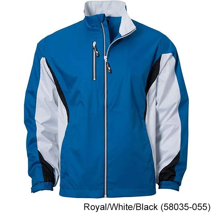 The Weather Apparel Company HiTech Performance Jacket L Royal/White/Black (58035-055)