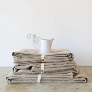 Thieffry Natural Linen Tablecloths - 2 Sizes