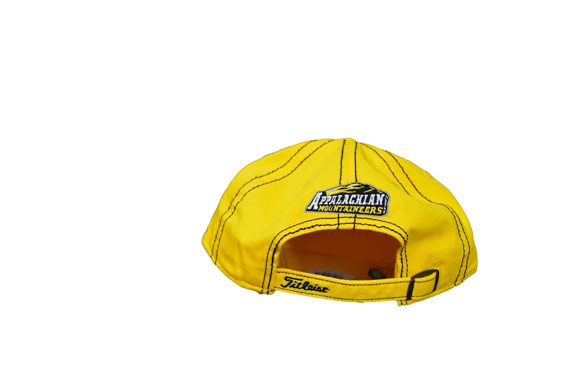 Titleist Golf Hat - Appalachian State 3 logo - Gold/Adjustable
