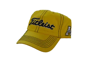 Titleist Golf Hat - Appalachian State 3 logo - Gold/Adjustable