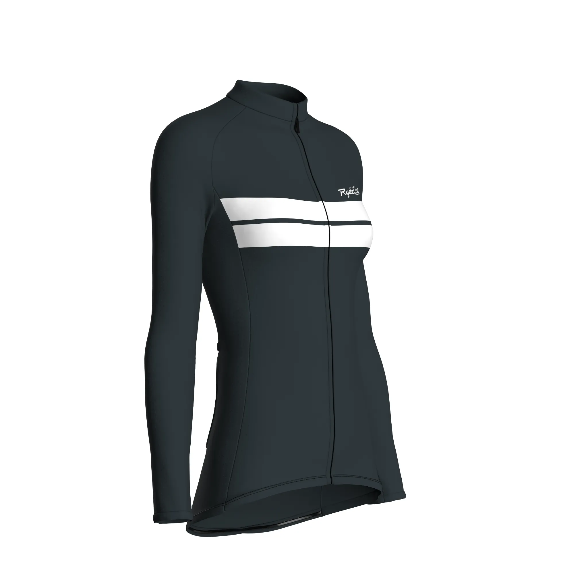 Urban Edge 2 | Gunmetal Gray Female Long Sleeves Jersey