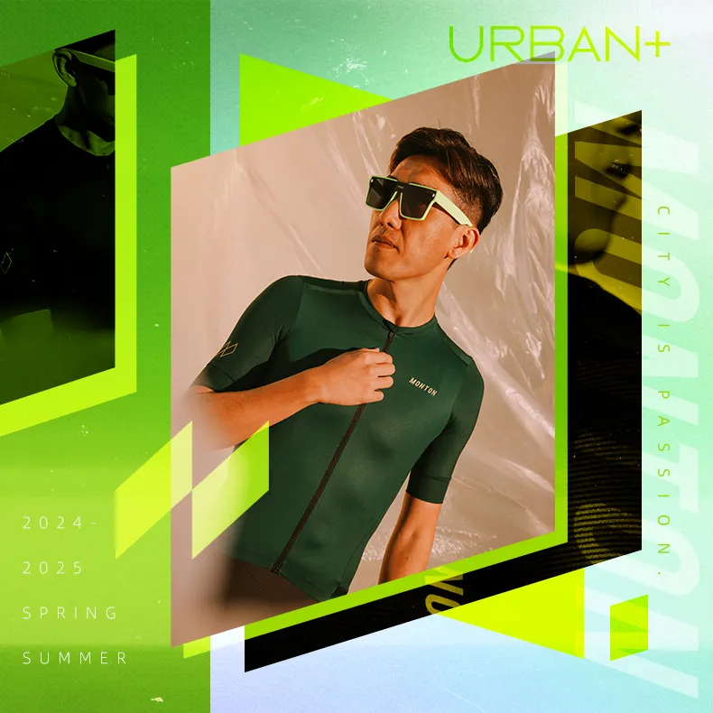 URBAN  MENS JERSEY 24-TRAVELER DARK GREEN
