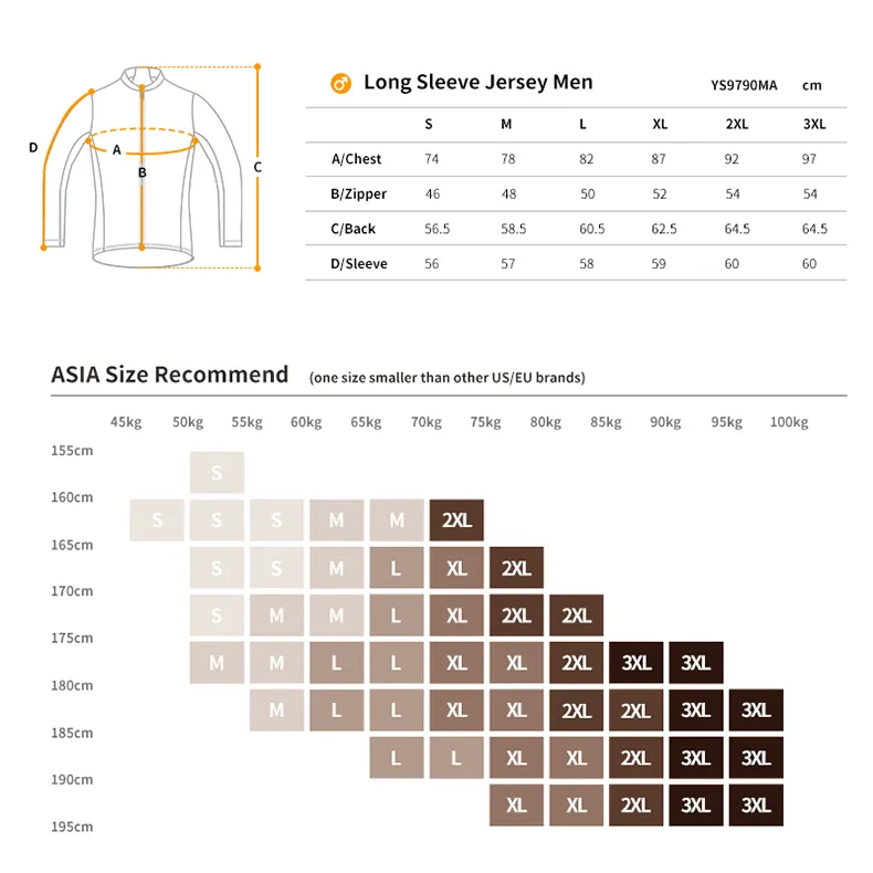 URBAN  MENS LONG SLEEVE JERSEY MAIRAN