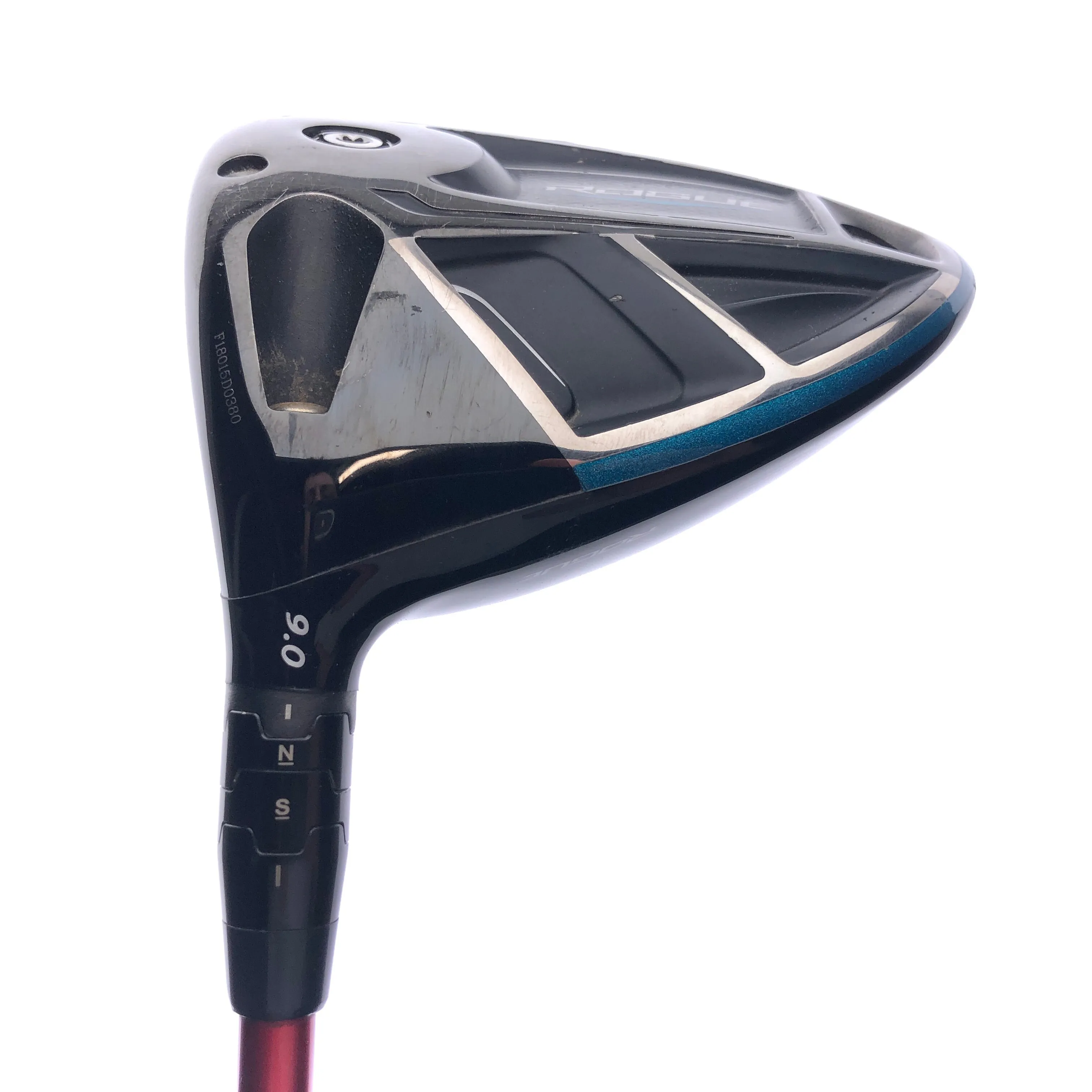 Used Callaway Rogue Sub Zero Driver / 9.0 Degrees / Stiff Flex / Left-Handed