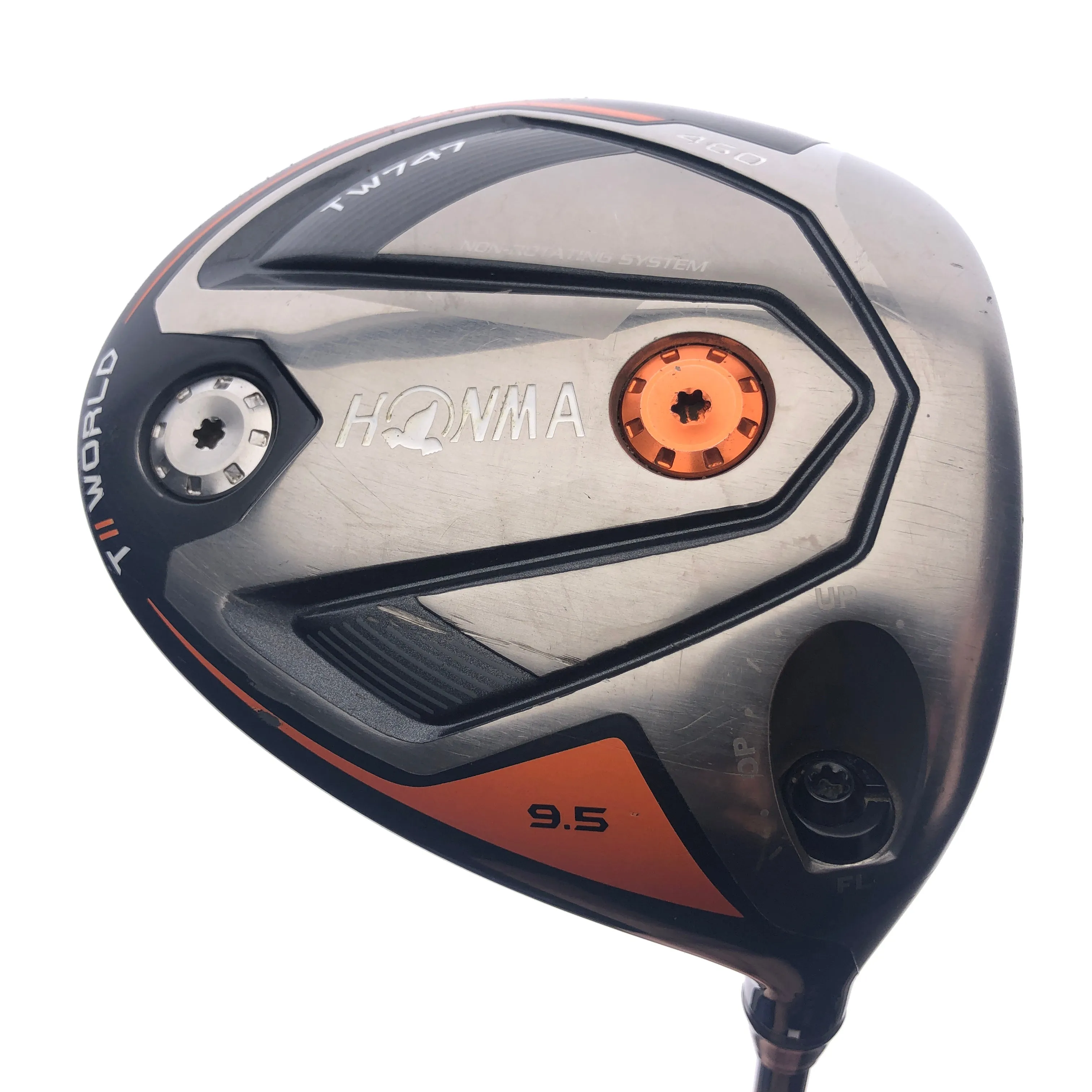 Used Honma TW747 460 Driver / 9.5 Degrees / Regular Flex