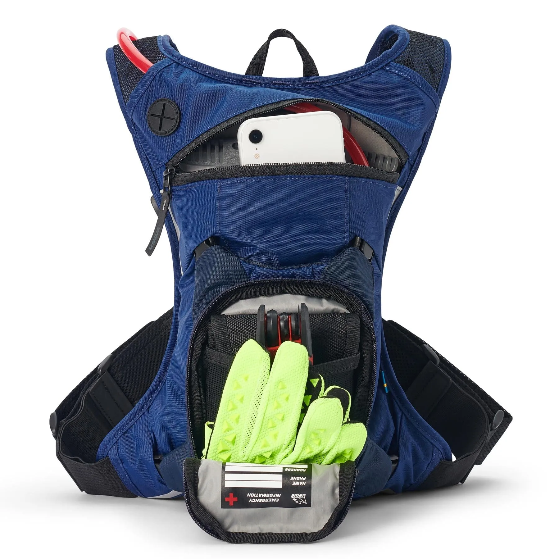 USWE MOTO Hydro 3L Hydration System Backpack - Factory Blue