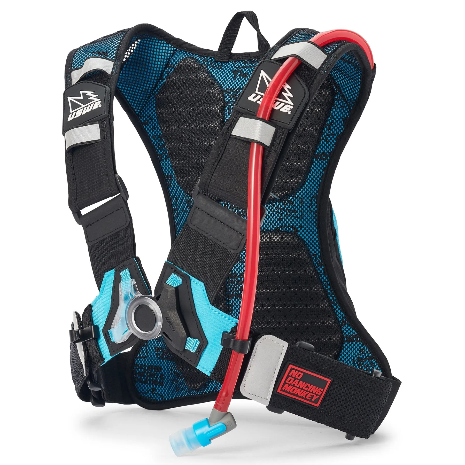 USWE MTB Hydro 3L Hydration System Backpack - Black/Horizon Blue