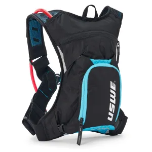 USWE MTB Hydro 3L Hydration System Backpack - Black/Horizon Blue