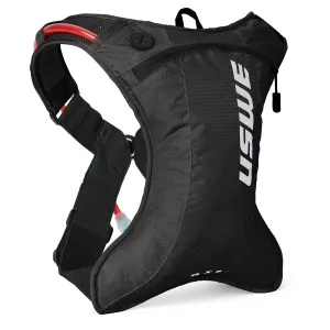 USWE Outlander Moto 2L Hydration System Backpack - Black