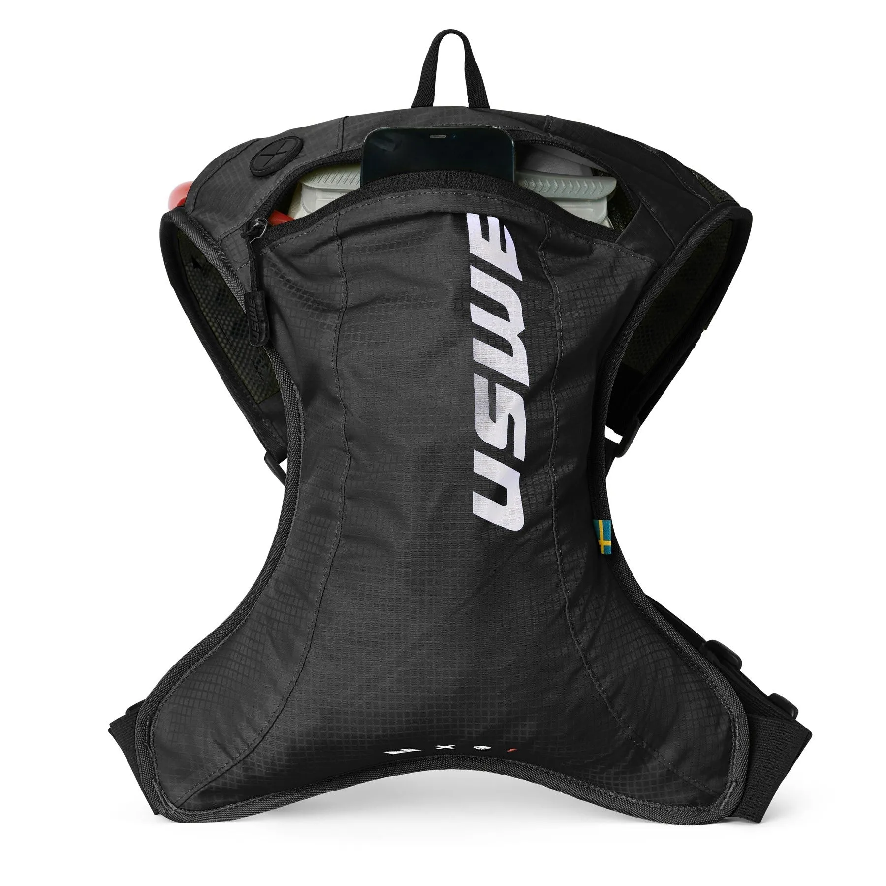 USWE Outlander Moto 2L Hydration System Backpack - Black