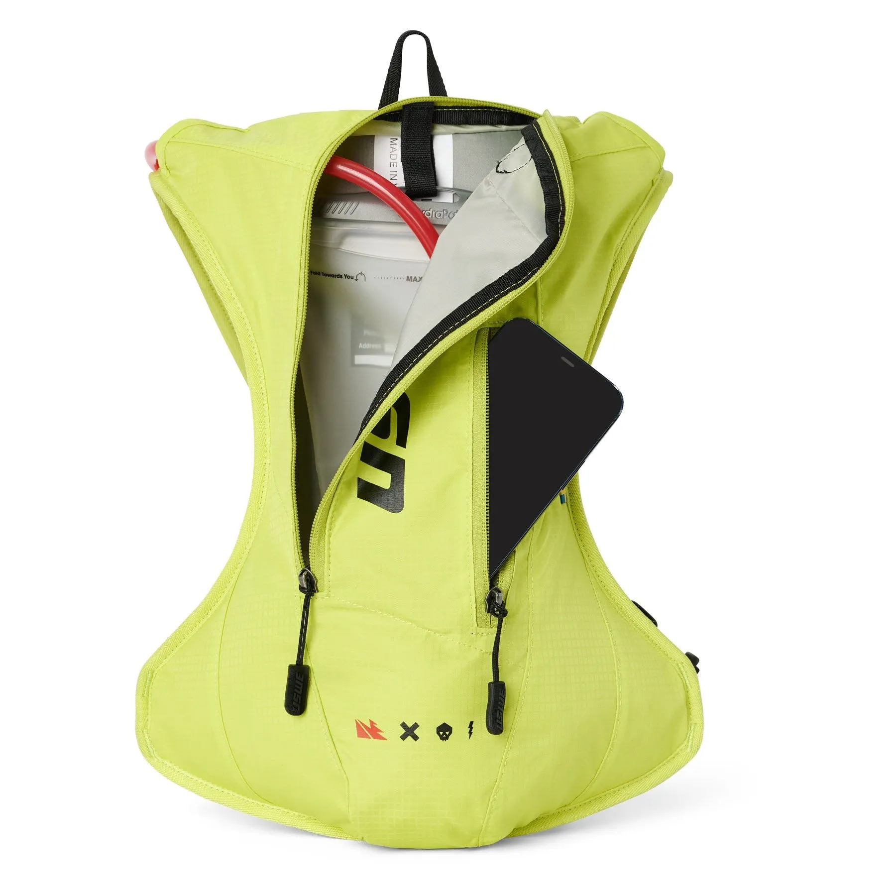 USWE Outlander Moto 4L Hydration System Backpack - Yellow