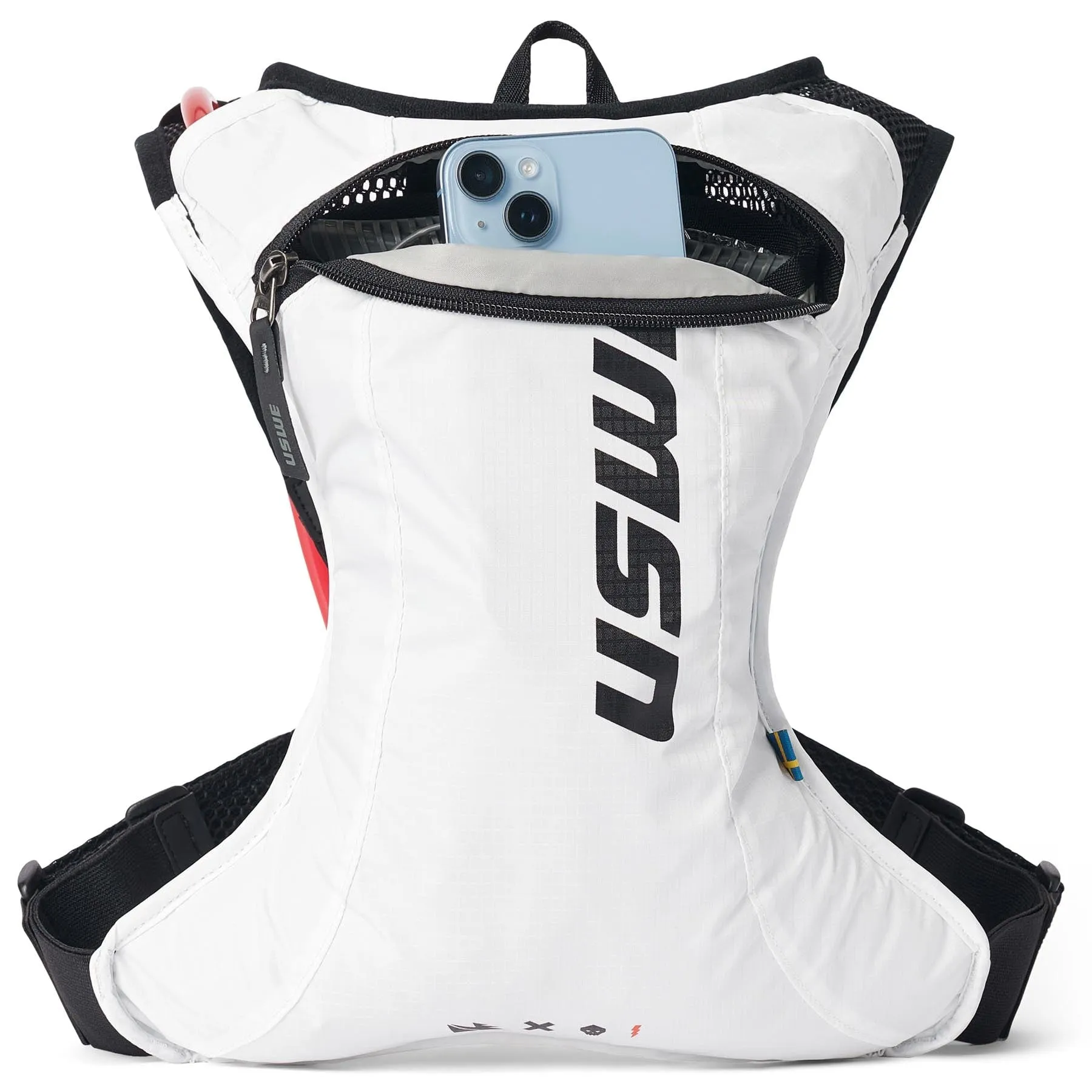USWE Race 2.0 2L Hydration System Backpack - Cool White