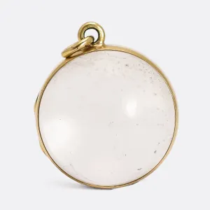 Victorian "Pool of Light" Rock Crystal Locket